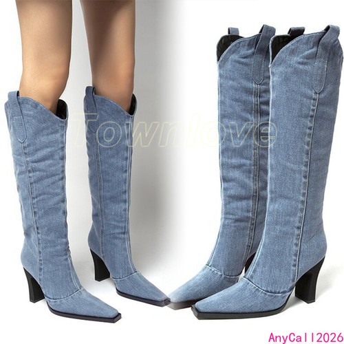 Stivali cowboy donna tacco - stivali,