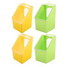  4 pezzi mangiatoia per gabbie