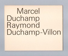 Invito mostra 1967 marcel - invito,