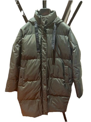 Piumino verde scuro zara - piumino,