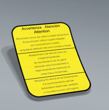 ADESIVO AVVERTENZE TAPPO