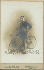 Francia bell'uomo bicicletta