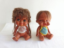 Bambole × 2 Pezzi Gomma Anni