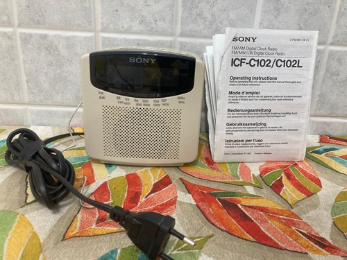 Sony digicube icf c102 - digicube, black