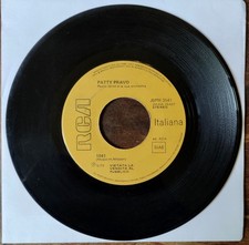 PATTY PRAVO ROBERT CHARLEBOIS RARE JUKE BOX Disco Vinile 45 Leggere descrizione