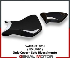 Rivestimento sella Baku 2 Bianco (WH)T.I. T.I. per BMW S 1000 RR 2012 > 2014