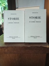 Erodoto, Storie. Le Guerre Persiane, 2 Voll. BUR, 1958, 2a ed.