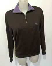 ETRO Maglione in LANA merinos Sweater MADE in ITALY Pullover Tg M Unisex 