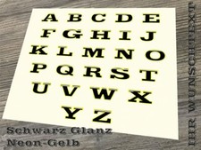 Adesivo testo a scelta neon tuning emblema scritta adesivo auto nome modello