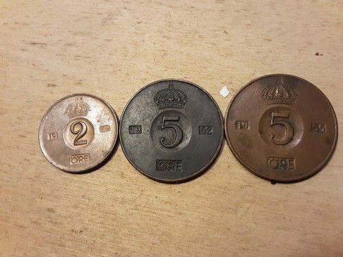 Monete svedesi anni 60 - svedesi, 2