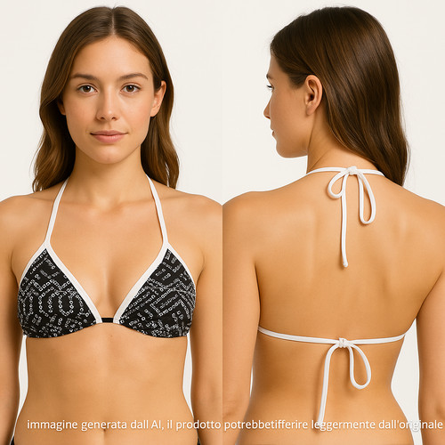 Golden point reggiseno nero - point,