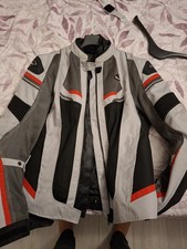 A-Pro Giacca Tex Estiva in Mesh per Moto - M, Nero