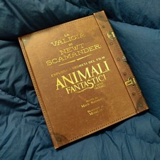 LA VALIGIA DI NEWT SCAMANDER , ANIMALI FANTASTICI LIBRO