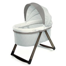 Ingenuity - Culla a dondolo per bambini CARRINGTON grigio/marrone
