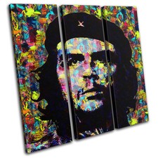 Quadro Stampa Che Guevara Pop Celebrità Iconiche TREBLE CANVAS WALL ART