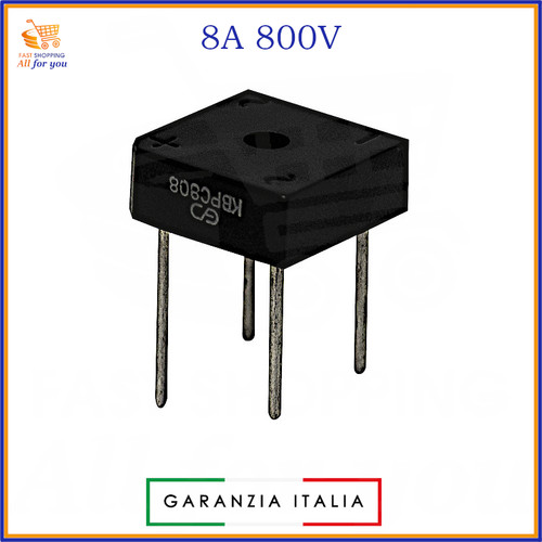 Raddrizzatore ponte con - a, di