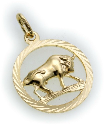 Ciondolo segno zodiacale - segno, toro