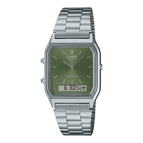 Casio 230a 3amqyes - aq-230a-3amqyes, green