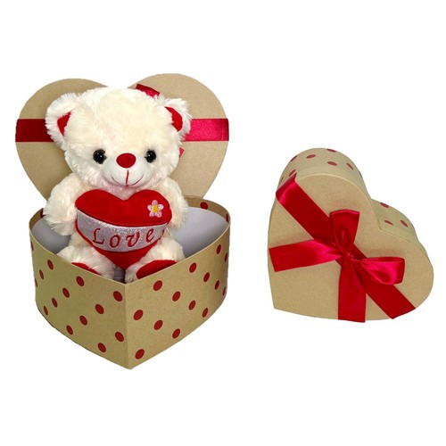 Orsetto cuore love 22cm - orsetto,