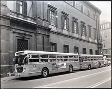 Foto vintage Milano Autobus 1970 Ft 1939 - Stampa 21x27 cm