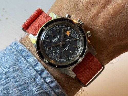 Orologio vintage accurist - vintage,