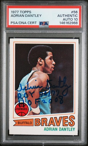 1977 topps adrian dantley - topps,
