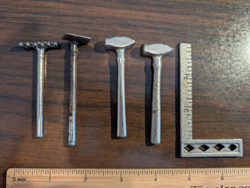 Gruppo vintage utensili - gruppo, 5