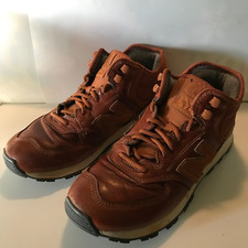 New Balance 574 scarponcino stile chukka boots pelle naturale fodera pelo mis 43