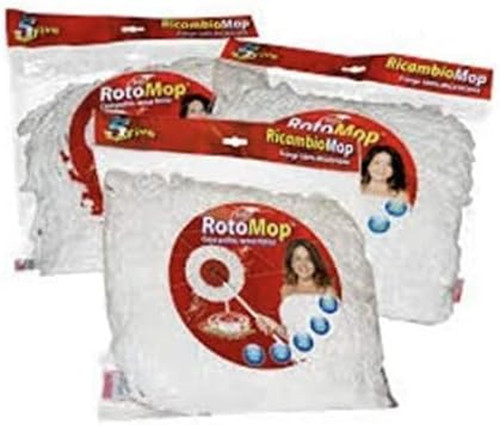 Panni rotondi ricambio in - 3,