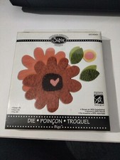 Fustella sizzix 13.97 x 15.24 x 1.59 cm fiori flower cod 659961