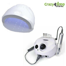 KIT RICOSTRUZIONE UNGHIE PROFESSIONALE LAMPADA SUN ONE 48W + FRESA