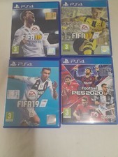 4 GIOCHI PS4 FIFA 17-18-19 - FOOTBALL PES 2020
