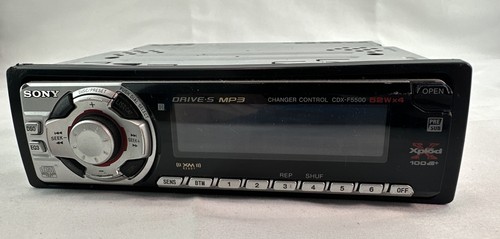 Sony cdx f5500 mp3 - cdx-f5500, flip