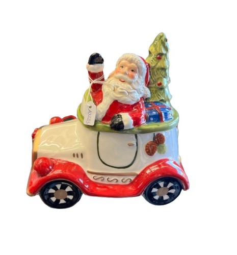 Macchina scatola babbo natale - babbo,