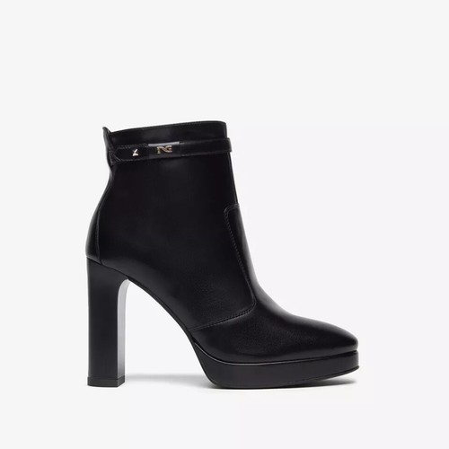 Stivaletti nero giardini donna - nero,