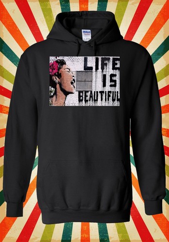 Felpa con cappuccio banksy - con,
