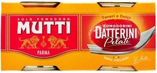 MUTTI PELATI POMODORO DATTERINO ITALIANO POMODORINI DOLCI SALSA 2x LATTINA 220gr