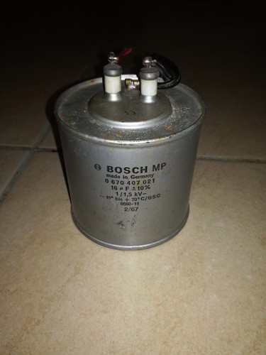 Condensatore carta olio bosch - carta/olio,