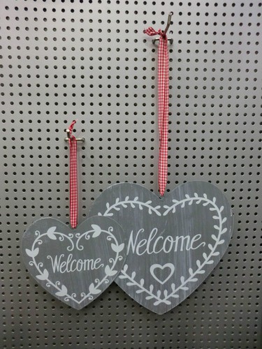 Decorazione cuore latta - cuore,