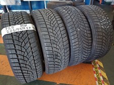 4 Pneumatici 205/55 R17 95V (1 riparato) Invernali ❄️ mm6~ GoodYear anno 2019