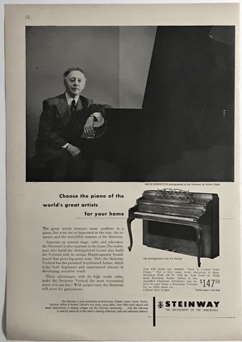 Steinway luigi vert 1952 - vert.,