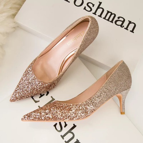 Decolte scarpe donna oro