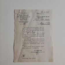 1948 Istituto Nazionale Previdenza Sociale INPS Omissione Invio Modelli C01684