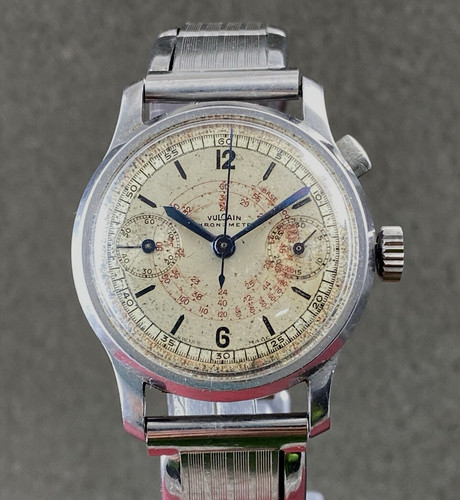 Raro vulcain small - raro, chronograph