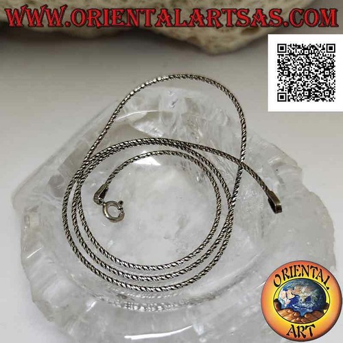 Collana catenina argento - catenina, in