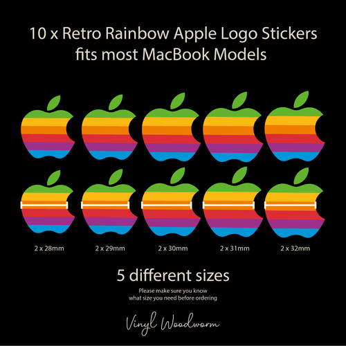 Adesivi logo arcobaleno - adesivi,