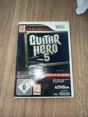 Guitar hero nintendo wii - 5,