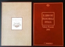 Italia 2003  Libro delle Poste "BUCA DELLE LETTERE" completo francobolli montati