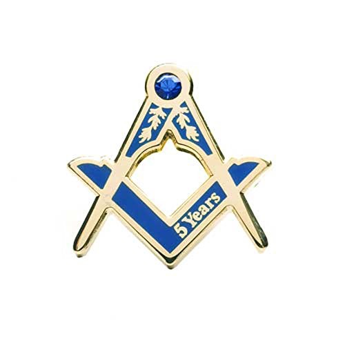 Distintivo massonico anni - 5,