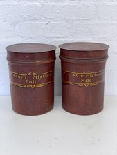2 x Vintage Tobacco Jar / Shop